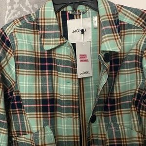 MONKI RUTH JACKET – DENIM JACKET MULTI-COLOURED | WOMENS JACKETS